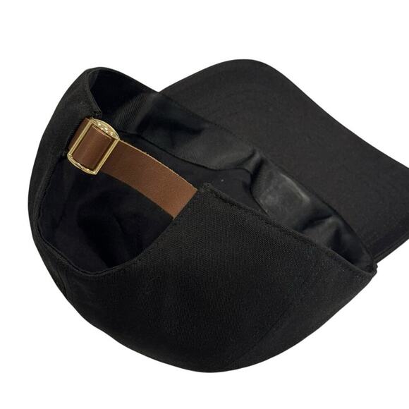 Madewell Women\'s Canvas Classic Baseball Hat True Black One Size NWOT